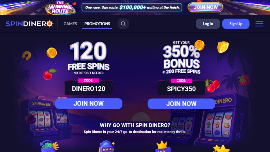 SpinDinero Casino Bonuses