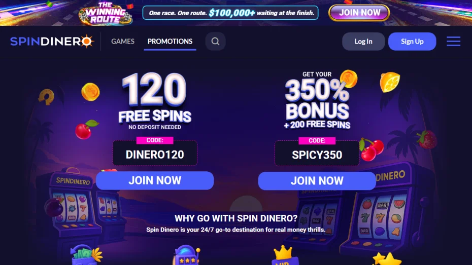 SpinDinero Casino No Deposit Bonus
