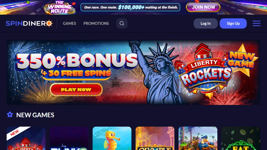 SpinDinero Casino Registration